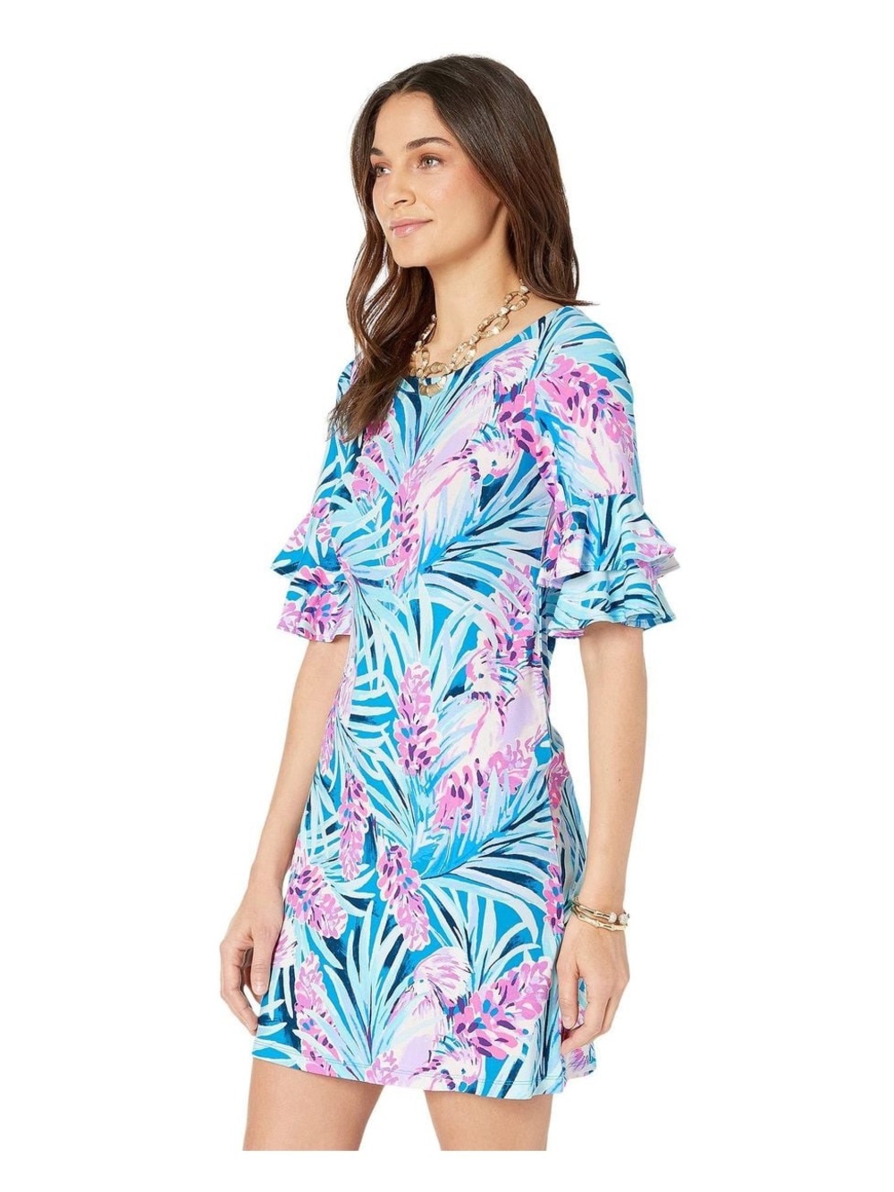 Lilly Pulitzer Lula Dress Mr Peacock Tweethearts Size XS